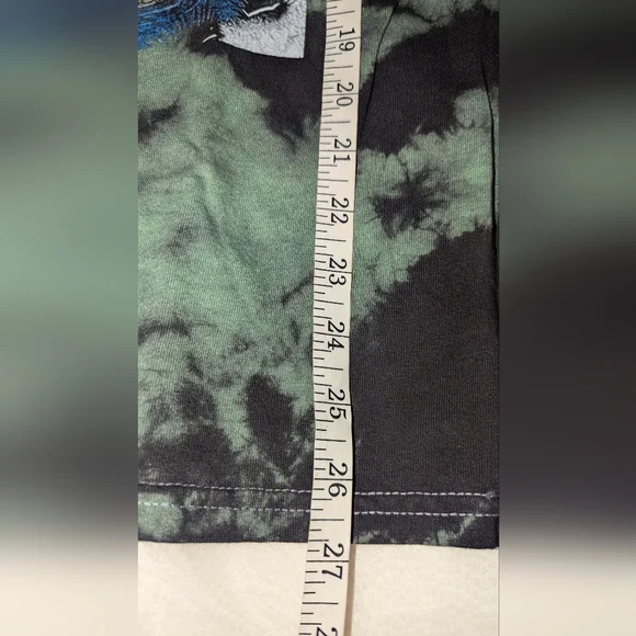 TLC Crazy Sexy Cool Tie Dye Graphic T-Shirt Adult XL Green Black NWOT - Picture 4 of 6
